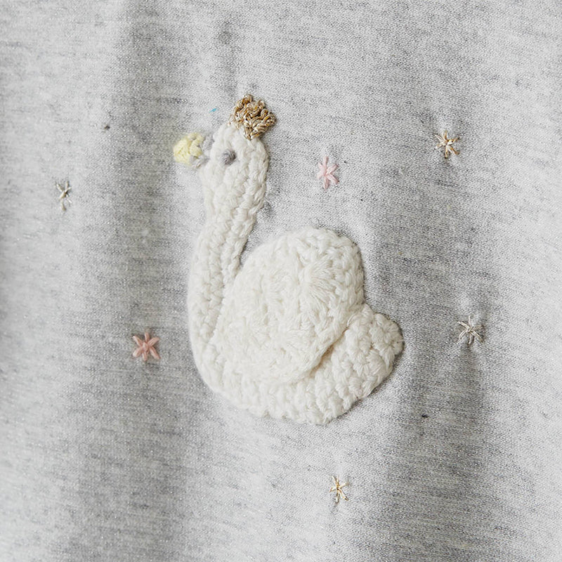 Crochet Swan Babygrow