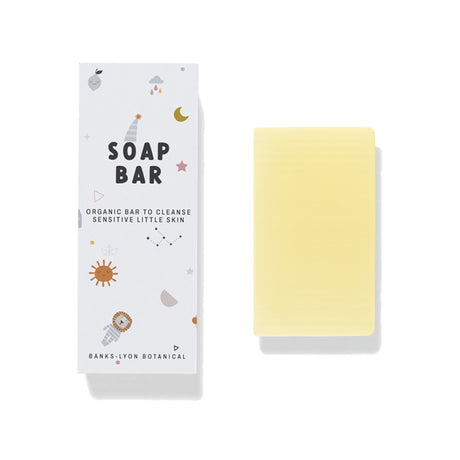 Vegan organic natural baby soap in a box