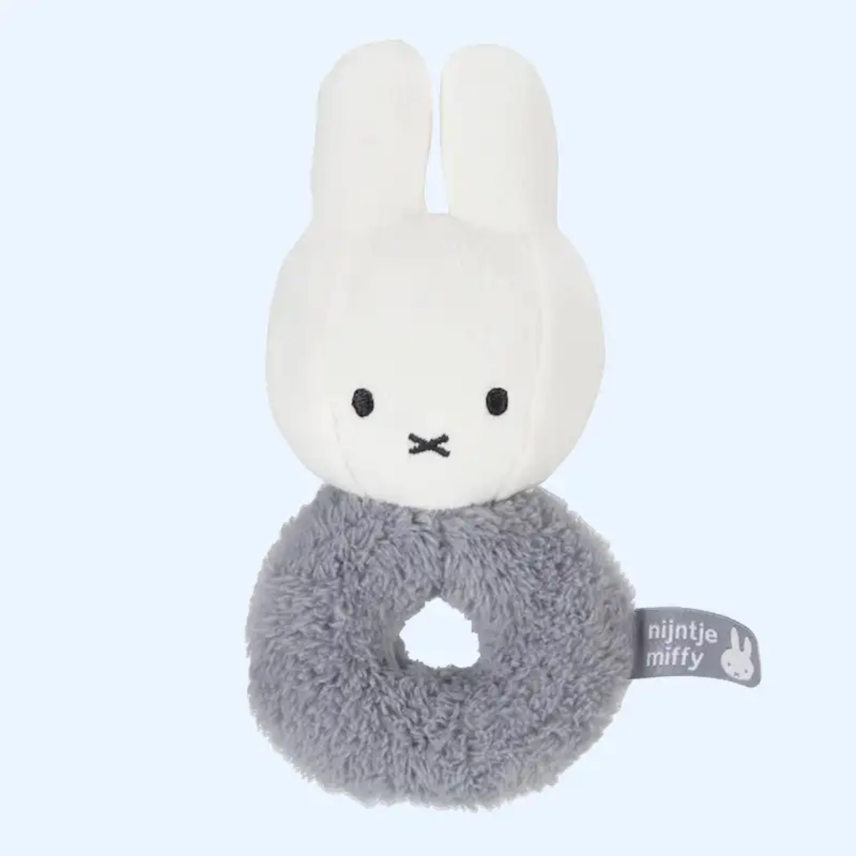 Miffy Rattle Fluffy - Blue