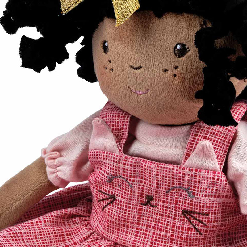 Madison Black Hair Childrens Doll black Skin Personalised