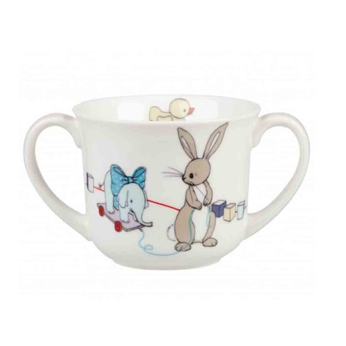 Boo & Friends is a 2 piece 100% Fine China breakfast with a Poppet Mug displayed