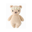 Cuddle+kind Handmade knitted teddy bear with a flower crown