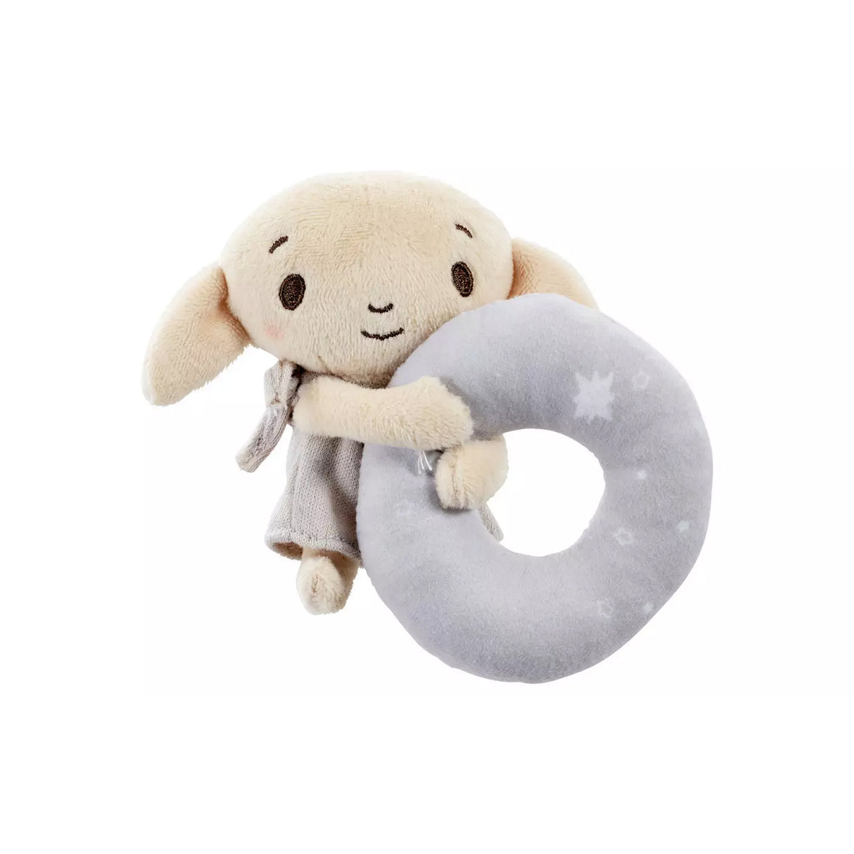 Plush harry potter Dobby holding ring rattle baby toy