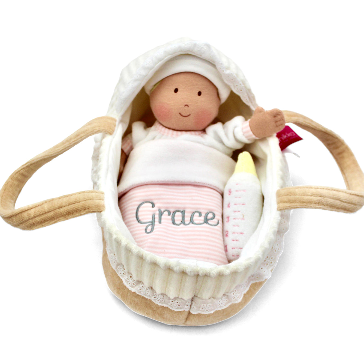 Baby Doll Grace with Carry Cot (Personalisable)