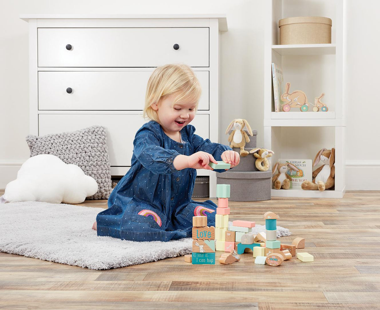 Guess How Much I love You Wooden Building Blocks