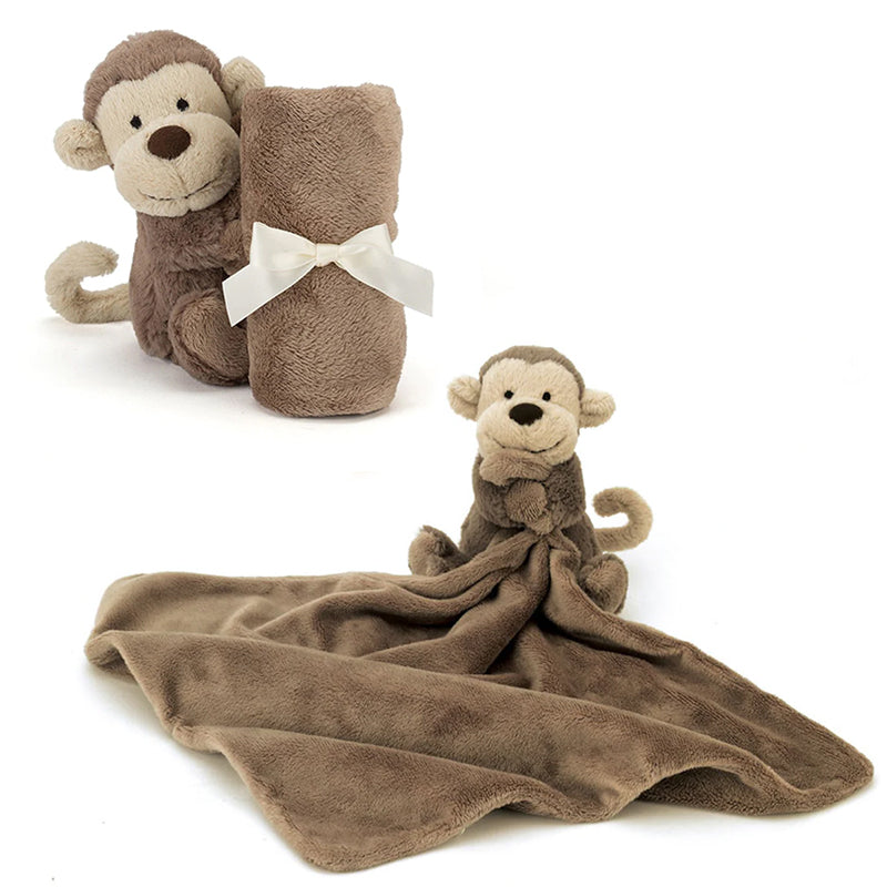 Bashful Monkey Soother - personalised