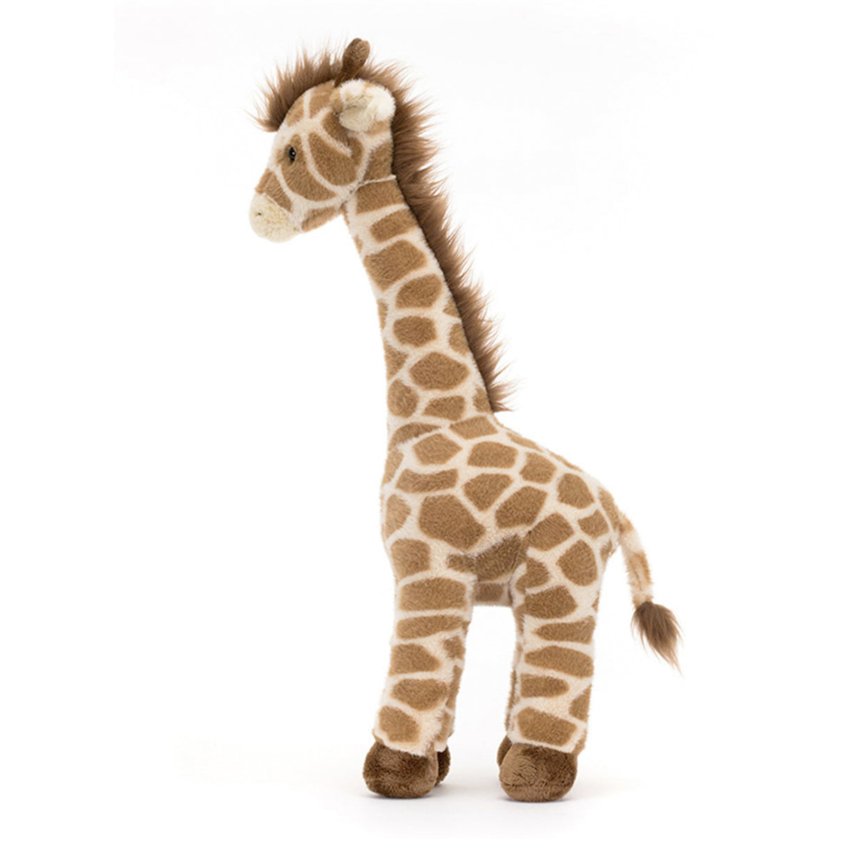 Jellycat Dara Plush giraffe toy on a white background