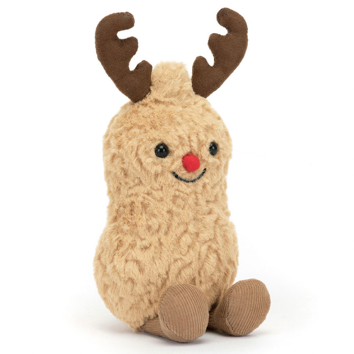 ぬいぐるみ  Amuseables Peanut Reindeer Jellycat Amuseables Peanut Reindeer | Christmas Soft Toy