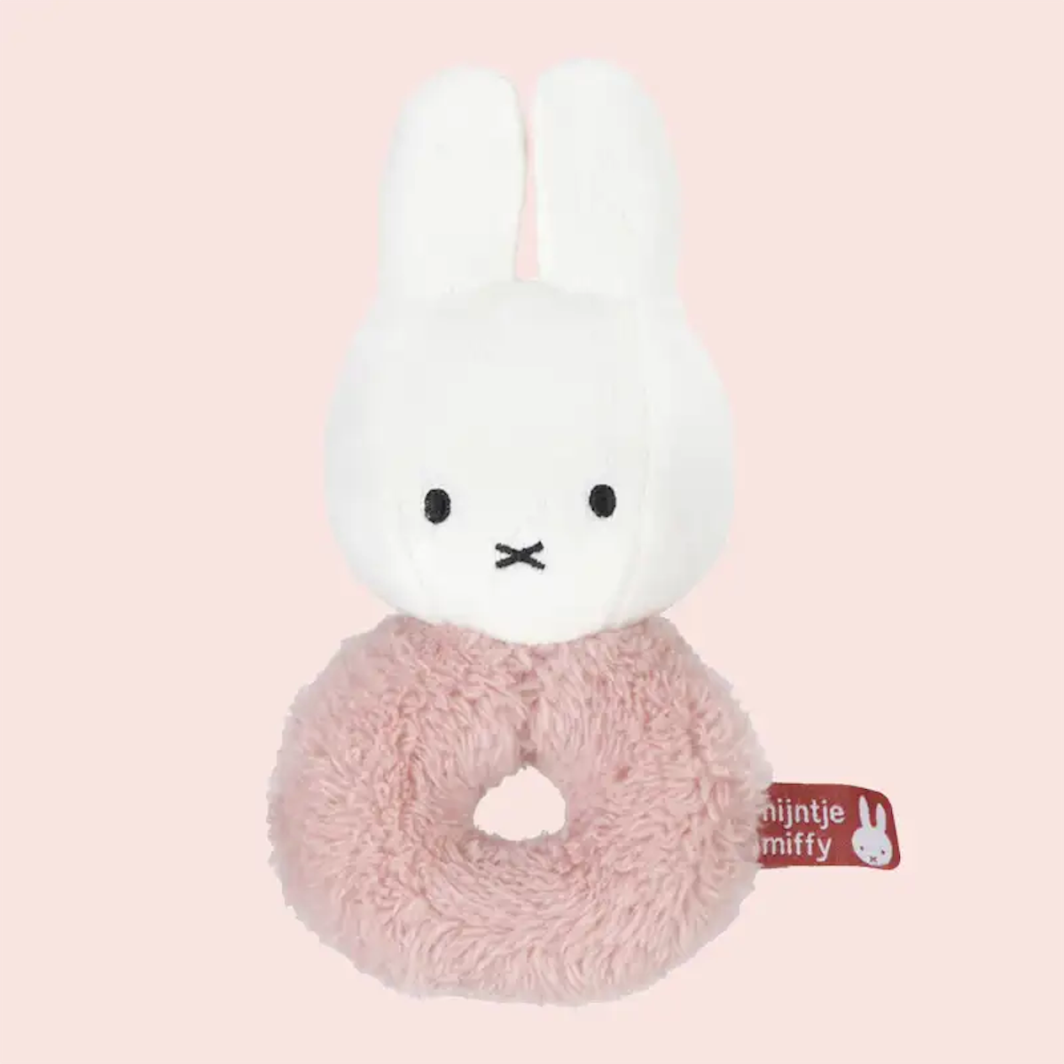 Miffy Rattle Fluffy - Pink