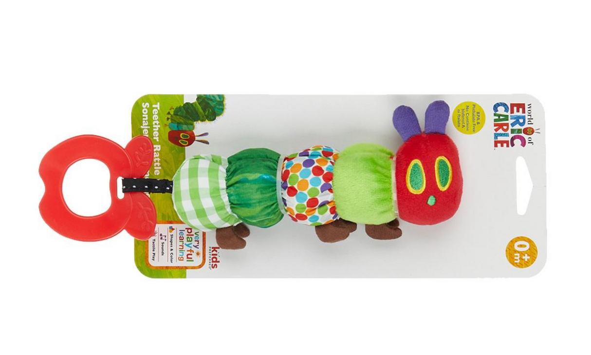 The Very Hungry Caterpillar Teether Rattle