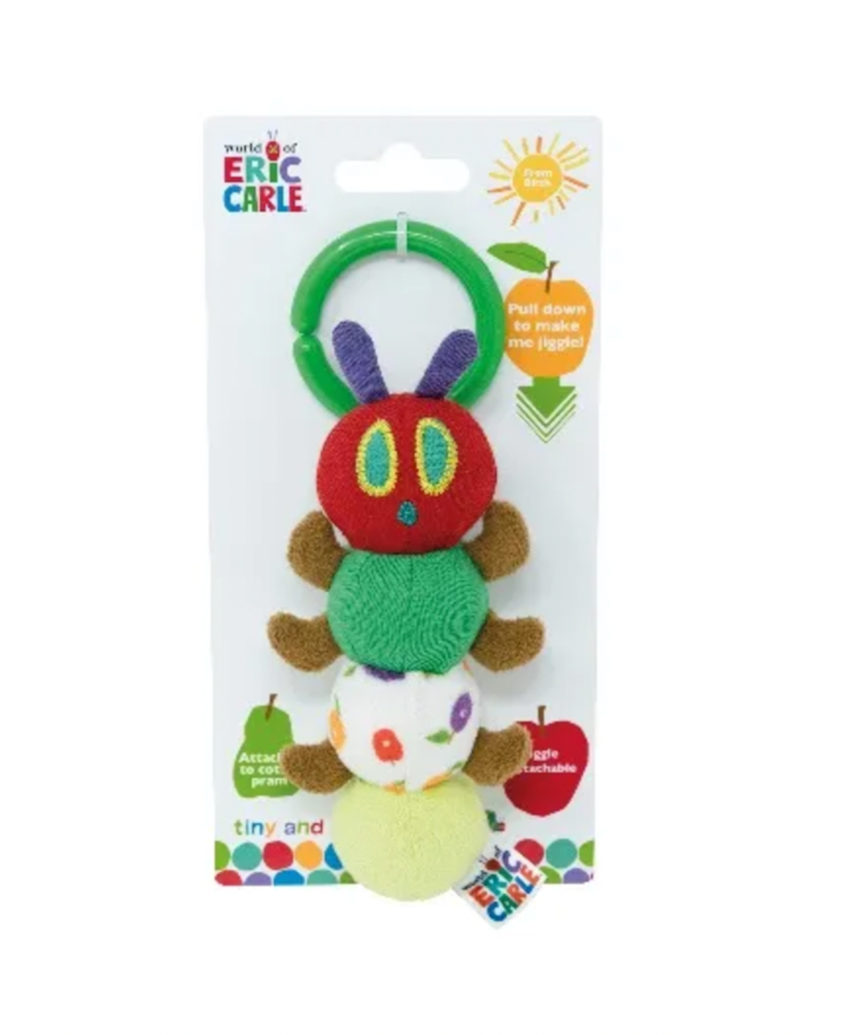 Hungry Caterpillar Jiggle Attachable Toy