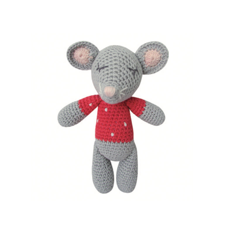 Crochet Mabel Mouse Rattle