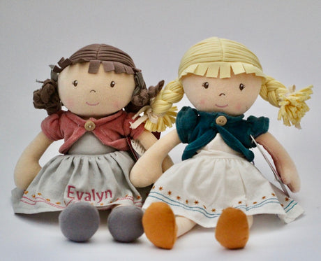 Bonikka Organic Rag Doll Lily Personalised