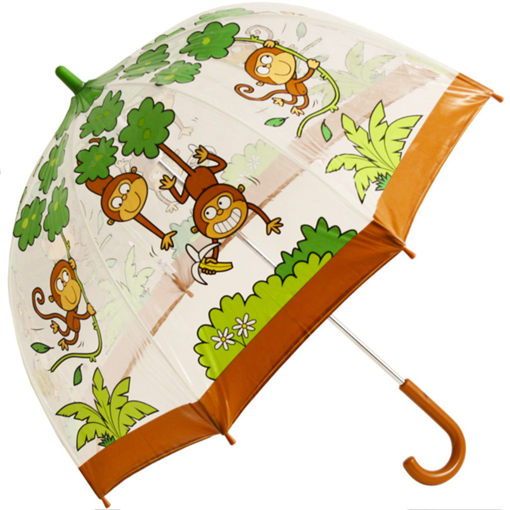 A fantastic Monkey Children's Umbrella from the Kidorable Collection.