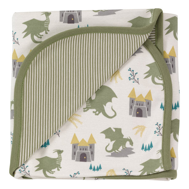 Pigeon Organics Fairytale Dragon Blanket
