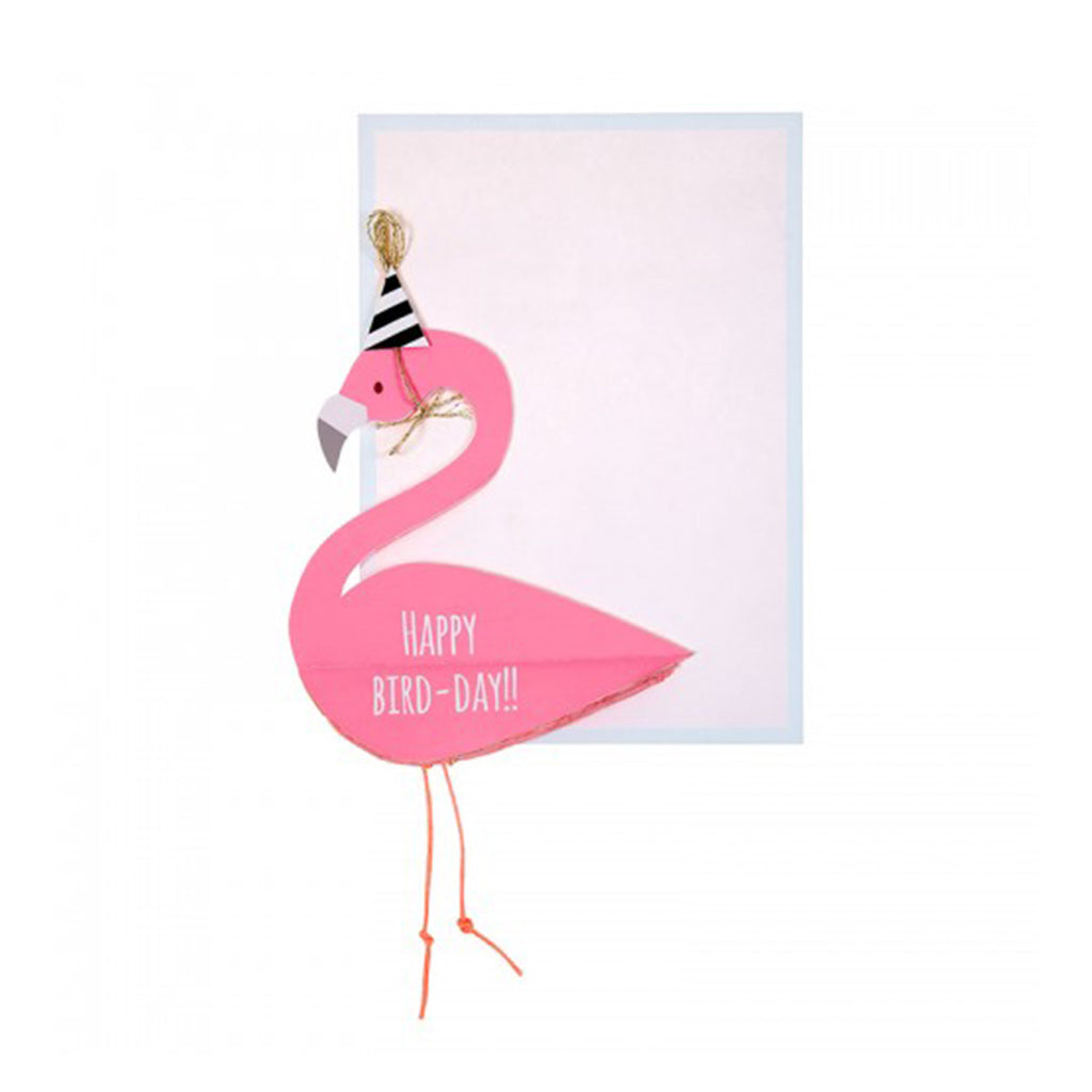 Meri Meri Flemingo Honeycomb Card for childrens special occasions