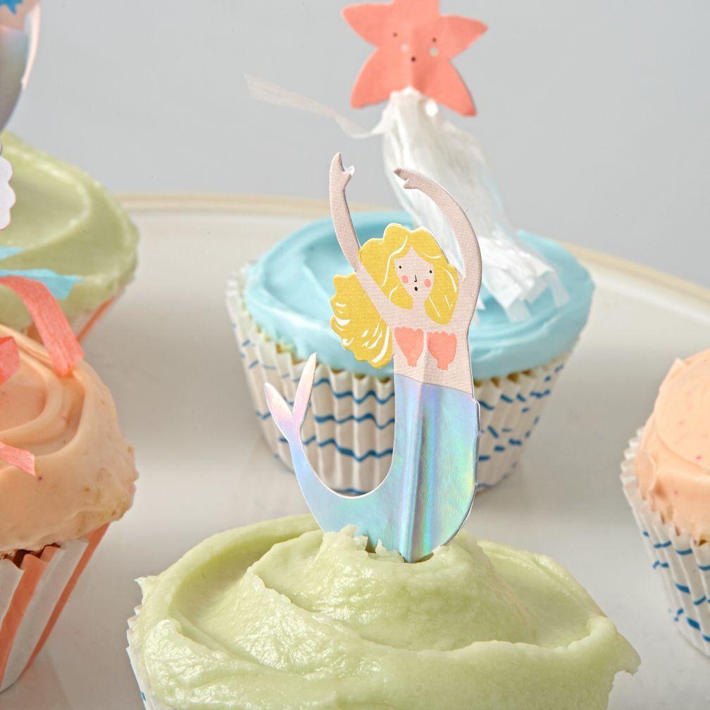 Meri Meri Mermaids Cupcake Set