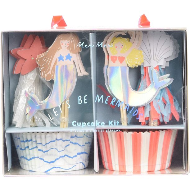Meri Meri Mermaids Cupcake Set