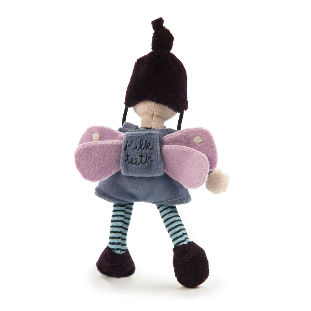 Rear view of Presented in a matchbox style box, just slide open the little drawer to discover this real life little fairy story