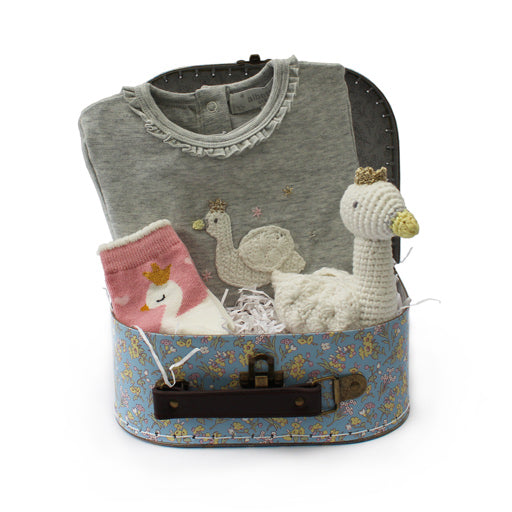 Swan Suitcase Gift Set Small