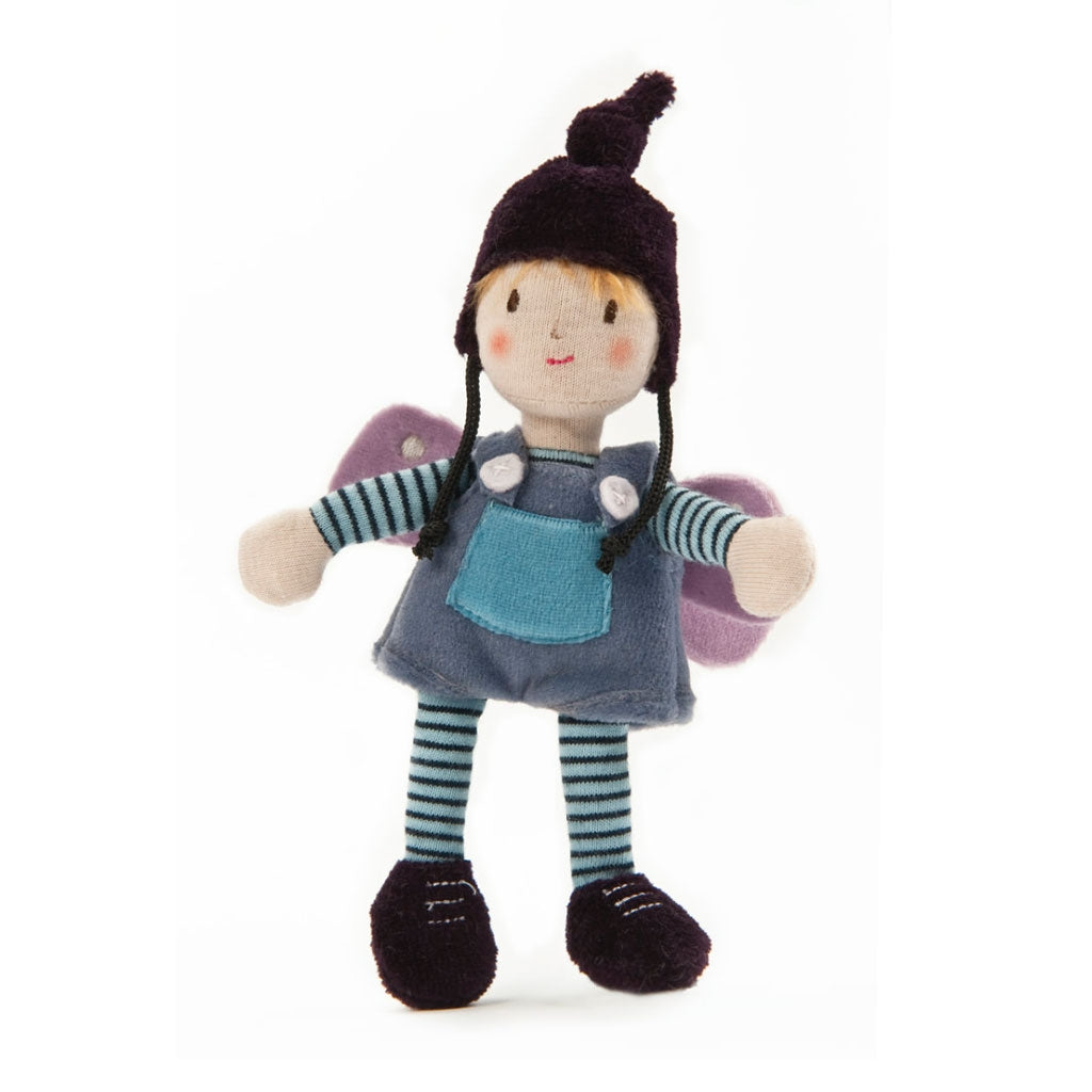 Presented in a matchbox style box, just slide open the little drawer to discover this real life little fairy story