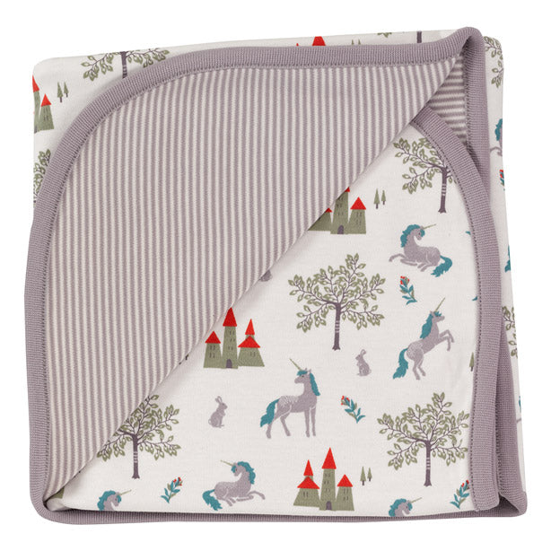 Pigeon Organics Fairytale Unicorn Blanket