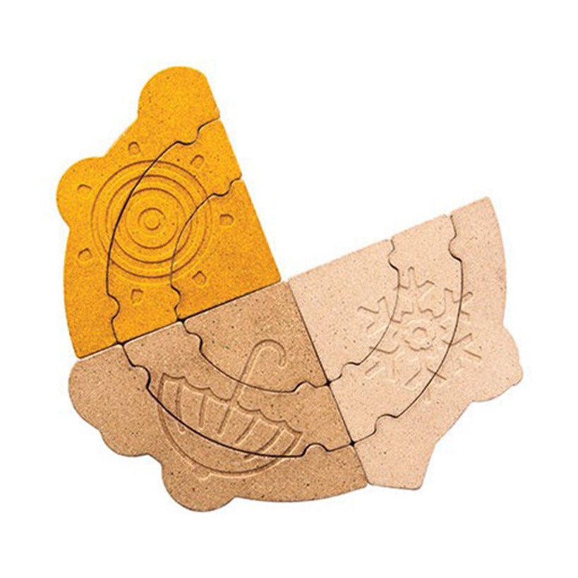 Plan Toys weather dress up wooden puzzle set with stencils on reverse side boy girl Christmas gift