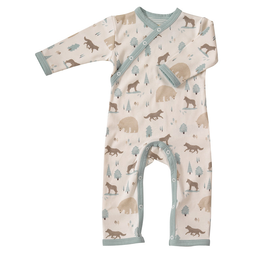 Pigeon Organics Wolf Romper