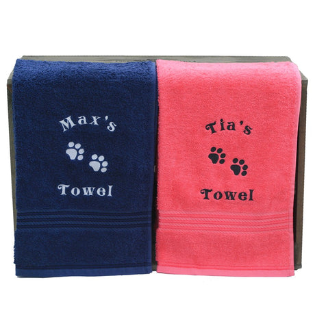 Personalised Dog / Cat / Pet Towels