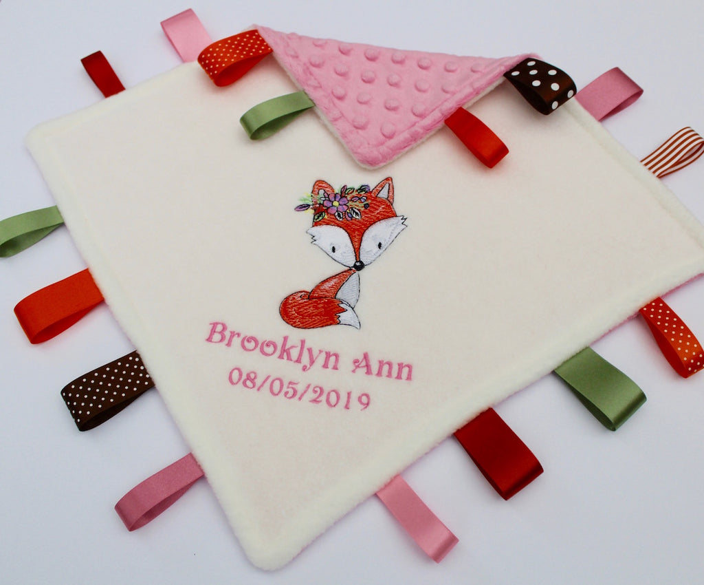 Personalised taggy blanket deals