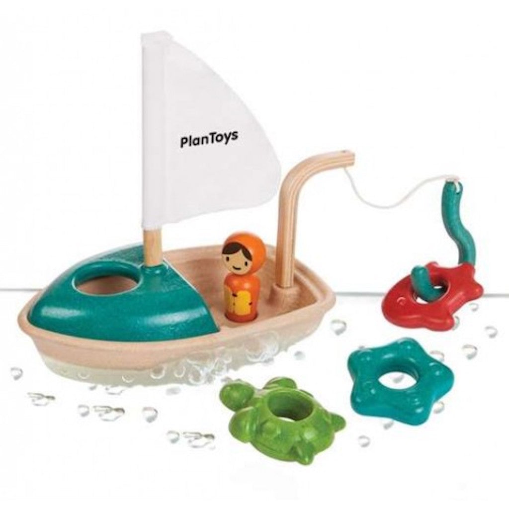 Plan Toys bath time fun