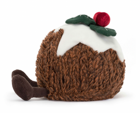 Christmas pudding soft toy