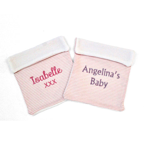 Baby doll blankets with personalised message