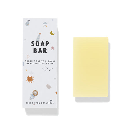 Vegan organic natural baby soap in a box