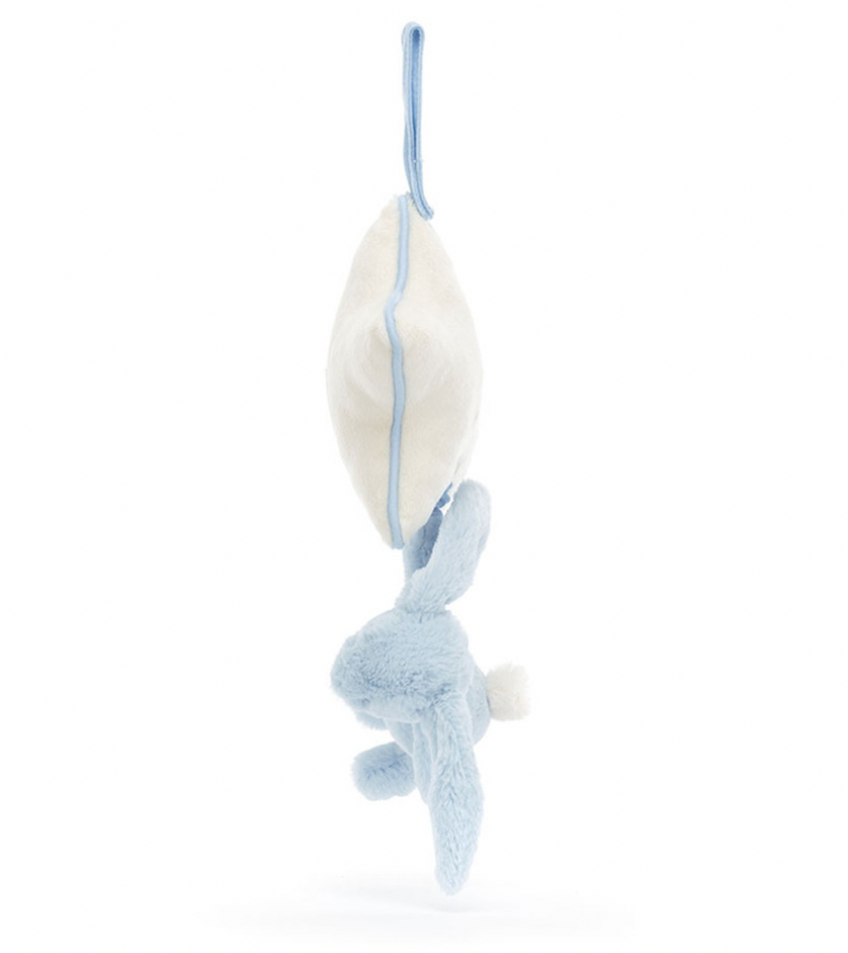 Bashful Blue Bunny Star Musical Pull