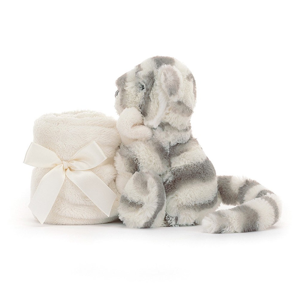 Jellycat Bashful Snow Tiger Soother - personalised