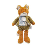 Beatrix Potter Mr Todd Plush fox toy with a green outfit on a white background