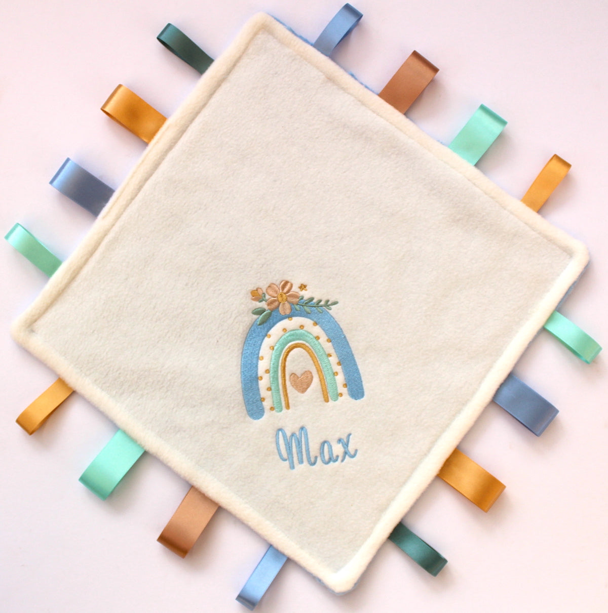Rainbow Taggy Comforter