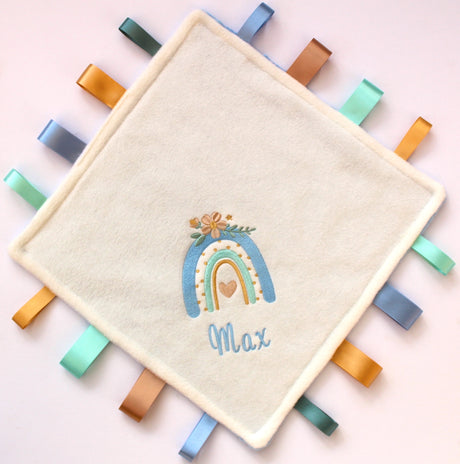 Rainbow Taggy Comforter