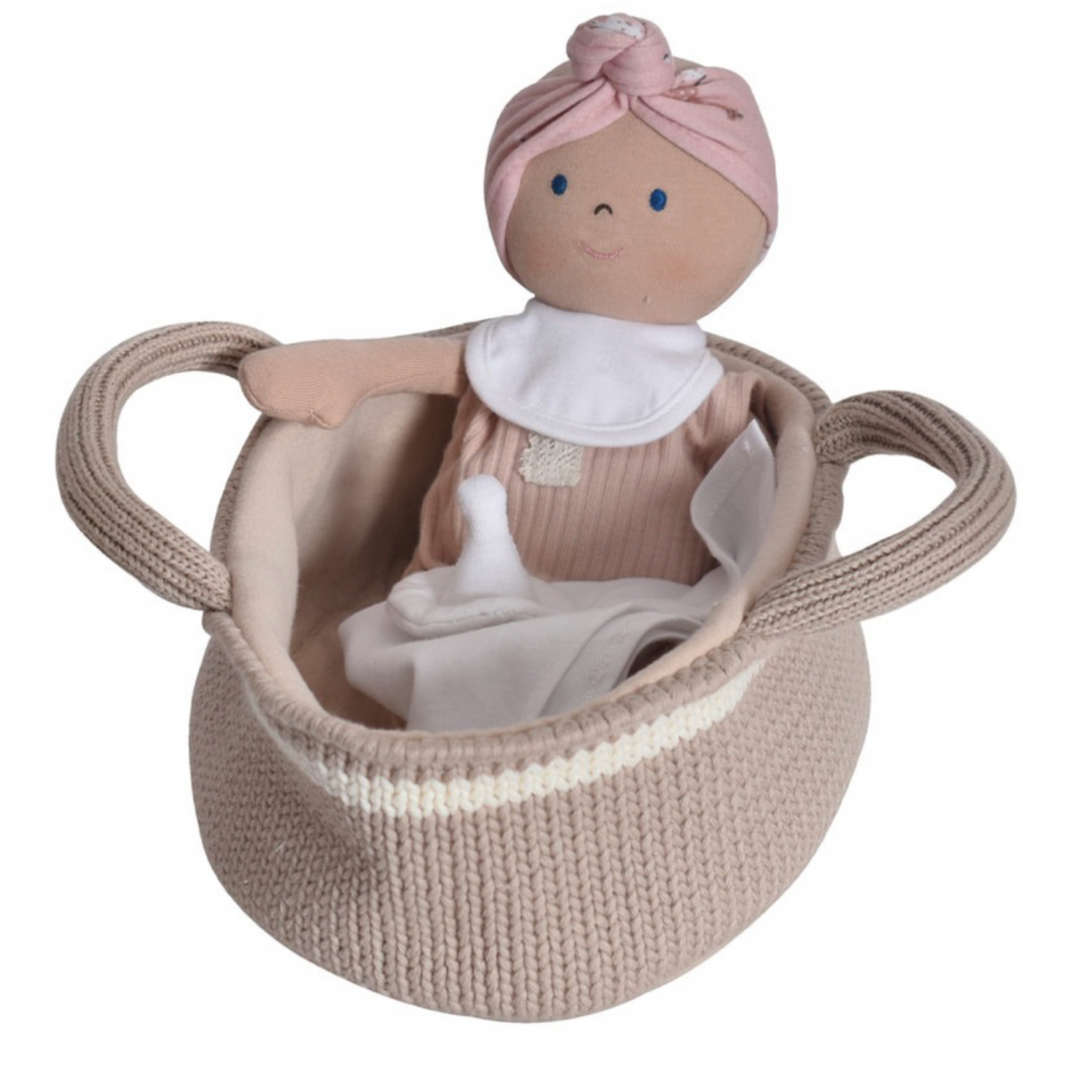 Bonikka Baby Doll with Carry Cot & Accessories - Personalised