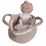 Bonikka Baby Doll with Carry Cot & Accessories - Personalised