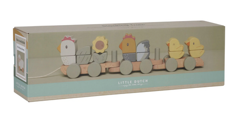 Stacking Train FSC - Little Farm Chicken