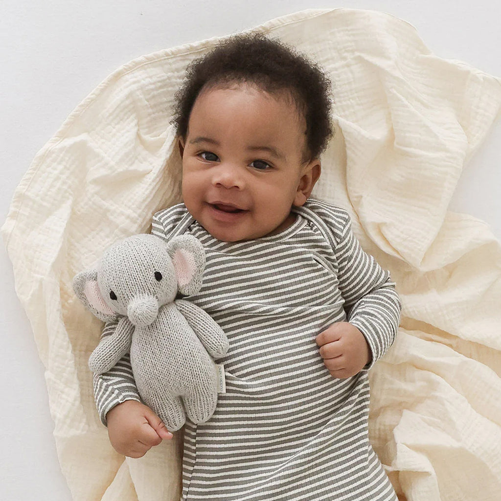 Baby Knitted Elephant