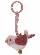 Pull & Shake Bird Toy - Flowers & Butterflies Bird