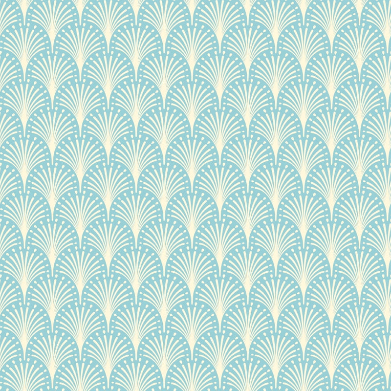 Blue Fireworks Deco