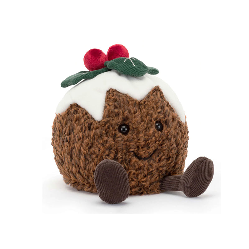 Christmas pudding soft toy