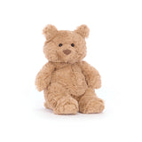Jellycat Bartholomew Bear Tiny Plush teddy bear on a white background