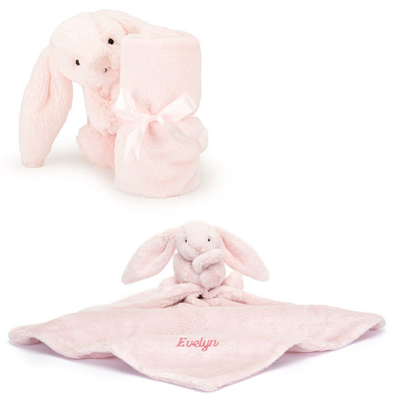 Jellycat Bashful Bunny Soother, Pink