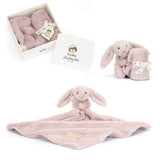 Bashful Luxe Bunny Rosa Soother