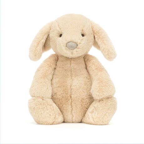 Bashful Luxe Puppy Orlando Original Beige plush bunny toy on a white background